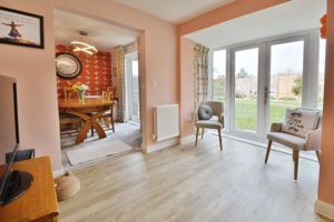 Family area towards dining room- click for photo gallery